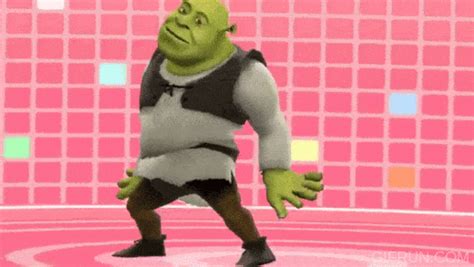 The perfect Shrek Dance Weird Animated GIF for your conversation. . Shrek dance gif